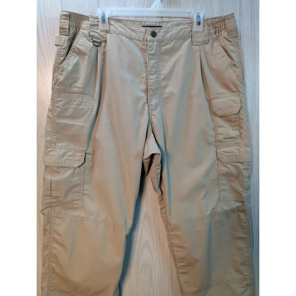 5.11 Tactical Series Khaki Tan Cargo Pants Men’s 40x36 RN109614 CA04719 - Picture 2 of 10